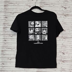 Disney Black Nightmare Before Christmas T-Shirt